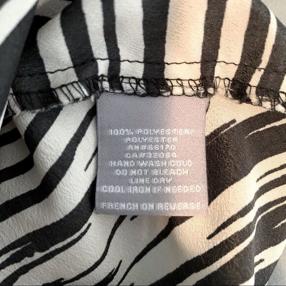 Sparkle & Fade Lace Zebra Print Top - Picture 4 of 4